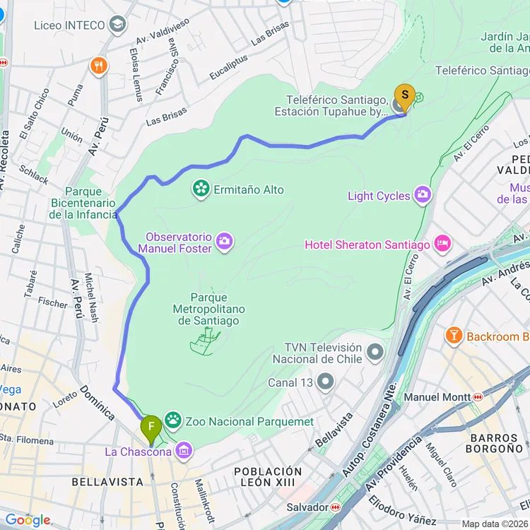 Mapa de Avenida Alberto Mackenna