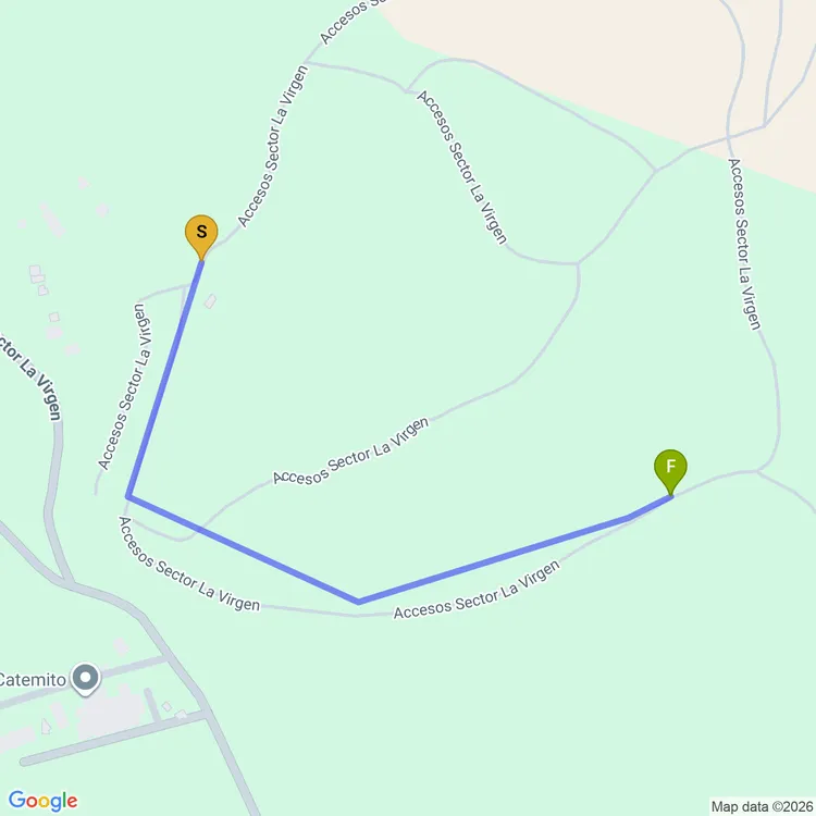 Mapa de Bosque Catemito, Cherro Chena