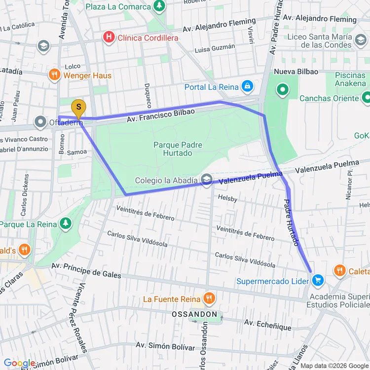 Mapa de Circuito Plaza Neut Latour 1