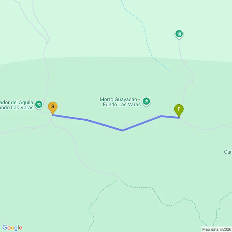 Mapa de Sendero El Cóndor