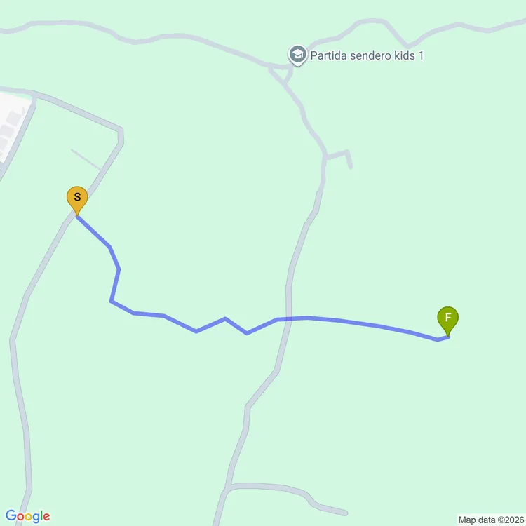 Mapa de Sendero Mountainbike Familiar 2