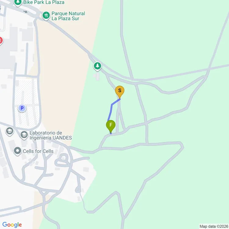 Mapa de Sendero MTB Orca