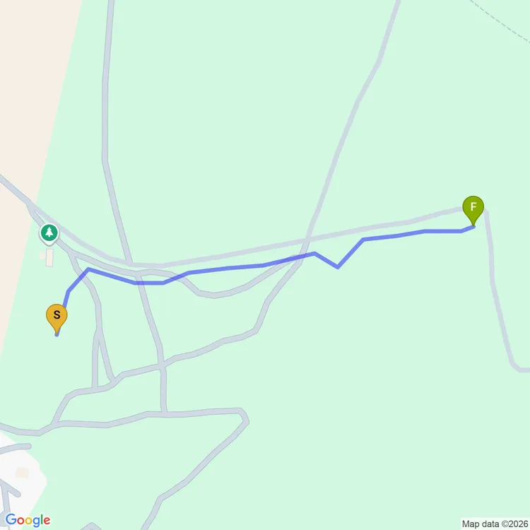 Mapa de Sendero MTB San Ramón