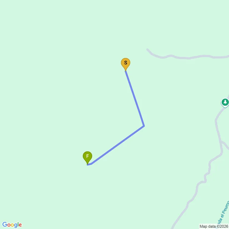 Mapa de Ssendero Los Saltos